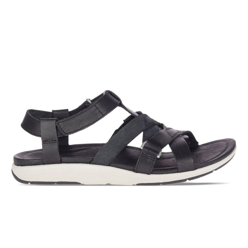 Sandales Merrell Kalari Shaw Strap Noir Femme | Q.G.LYIC